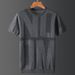 Men's Clothing Summer Ice Silk Short-sleeved Men's Thin Large-size Sweater Loose Round Neck Ice-cold Hollow Knitted Half-sleeve Processing_viptrois.com