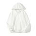 Loom Loom Solid Color Heavyweight 420g Men's Sweatshirt Loose Oversize American Style Terry Pullover Hooded Couple Jacket_viptrois.com