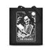 Halloween Style Print Black And White Canvas Portable Shopping_viptrois.com