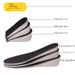 Eva Height Increasing Insole Full Pad Women 2CM 3CM 4CM Invisible Inner Height Increasing Pad Men's Shock Absorbing Height Increasing Pad_viptrois.com