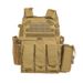 Tactical Vest 6094 - Lightweight Quick-Release Military Vest For Airsoft & Outdoor Training_viptrois.com