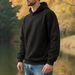 Men's Clothing Men's European And American Large Size Autumn And Winter Leisure New Thick Jacquard Hooded Sweatshirt Long Sleeved Men's Tops_viptrois.com