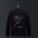 Men's Clothing Spring and Autumn long sleeved T shirt men's new men's clothing tops slim bottom T shirt men's T shirt printed war horse large size_viptrois.com