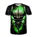 Men's Clothing New Summer Fashion New 3D Letter Printing Men's Casual Fashion T Shirt Large Size_viptrois.com