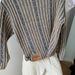 Men's Clothing High End Sweater Autumn And Winter Style Wear Retro Contrast Color Round Neck Casual Sweater_viptrois.com