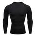 Men's Compression Long Sleeve Shirt – Quick-Dry Stretch Workout Top For Gym, Running & Cycling (Breathable, Moisture-Wicking, Multi-Color)_viptrois.com