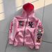 New European And American Fashion Trend Multi-Medal Digital Print Unisex Autumn Winter Full Pattern Hooded Cardigan_viptrois.com