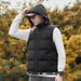 Autumn And Winter Thickened Hooded Warm For Men, Sports Casual Camouflage Versatile Vest_viptrois.com