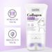 SADOER Collagen Neck Firming Cream 110ml - 6% Hexapeptide & Hyaluronic Acid, Roller Massage Design, Lift & Reduce Wrinkles For Silky Neck Skin_viptrois.com