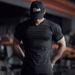 Men's Performance V-Neck T-Shirt - Stretch & Quick-Dry Workout Tee For Gym, Running & Casual Wear (M-XXXL)_viptrois.com