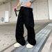 American Trendy Brand Street Jeans For Spring And Summer, With A Simple Youth College Style And Beaded And Diamond Ironed Jeans_viptrois.com