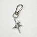 Ianworth Korean Metal Alloy Star Simple Pendant Keychain Bag Pendant Accessories Cross Border E Commerce_viptrois.com