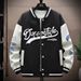 Baseball Jersey Men's 2025 Spring New Stand-up Collar Loose Casual Teen Trend Jacket Student Sports Jacket_viptrois.com