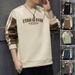 Pure Heavyweight Plus Size Crew Neck Sweatshirt Autumn Winter American Retro Style Raglan Long Sleeve Top Men's Base Shirt_viptrois.com