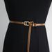 Black knot waistband for women's summer dress decoration, paired with suit shirt and trousers, fashionable and versatile belt_viptrois.com