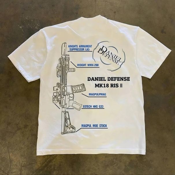 New Cotton Fashion Sense Printing Short-sleeved T-shirt Unisex Men Summer Tide Loose Hundred Tops_viptrois.com