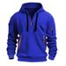 Men's Clothing Sweatshirt Hoodie Zipper Multi Pocket Pullover Men's Sports Casual Jacket_viptrois.com