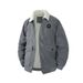 Men's Corduroy Cotton Jacket - Winter Warm Windproof Lambskin-Lined Plus Size Coats In Black/Grey/Khaki/Army Green_viptrois.com
