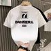 Men's Clothing Fashion Short Sleeved T Shirt For Men Korean Style Trendy Casual Youth Tops Half Sleeved Versatile Bottoming Shirt_viptrois.com
