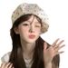 Sweet Colorful Polka Dot Beret, Children's Spring Summer Academic Style, Sweet And Versatile, Showing Off Face, Small_viptrois.com