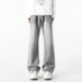 "Men's Smoky Gray Vintage Jeans – Oversized Wide-Leg Trousers (90s Streetwear, High-Waisted Drop-Crotch, Ultra-Drape Silhouette)"_viptrois.com