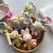 Korean Dongdaemun Dopamine Teddy Bear Bag Charm - Cute Fluffy Animal Keychain For Bags, Backpacks & Gifts (Multiple Colors & Styles)_viptrois.com