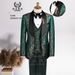 Men's Clothing Wedding Groomsmen Three Piece Suit_viptrois.com