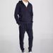 New Fashion Hoodie & Jogger Set - Fleece-Lined, Zip-Up Hooded Sweatshirt With Matching Pants For Men & Women (Multiple Colors & Sizes)_viptrois.com