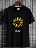 U2 T Shirt Vintage 90s One Green Flower Band Comfortable Streetwear Soft Top For Everyday Wear Stretched Slightly Fashion Unisex Designer Clothes_viptrois.com