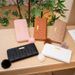 Women's Long Quilted Clutch Wallet With Embroidery & Sequins - Multi-Card Holder Coin Purse (Detachable Pom Pom Keychain)_viptrois.com