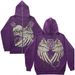 Hoodie Sweatshirt Gothic High Street Full Zipper Oversized Unisex Streetwear Y2 Jacket_viptrois.com