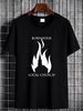 Burn Your Local Church T-Shirt Versatile Designer Clothes Soft Graphic Slightly Top For Everyday Wear Summer Stylish Casual Streetwear Homme_viptrois.com