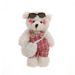 Creative Plush Pendant Shoulder Bag Sunglasses Bear Cartoon Clothing Bag Keychain Doll Doll Student Gift Accessories_viptrois.com