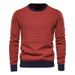 Knitted Top Bottom Autumn And Winter Round Neck Personalized Men's Pullover_viptrois.com