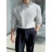 Teenage Collar Sweater Men's Autumn/Winter Warm Solid Color Long Sleeve Knitted Sweater Thread Clothes_viptrois.com