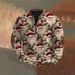 Pure European And American Cross-Border Independent Station 3D Digital Print Santa Claus Men's Zipper Crew Neck Autumn_viptrois.com