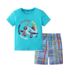 Mother & Kids Children's Clothing Boys Summer Suit Children 2025 New Baby Pure Cotton Thin Trendy Cool Short Sleeved T Shirt Children's Clothing_viptrois.com