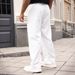 Men's Casual Straight Leg Pants Spring Autumn Loose Wide Leg Floor Length Simple Versatile Cross Border Style_viptrois.com