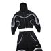 2025 Cool And Handsome Fried Street! Dark Personalized Splicing Hooded Sweater Suit, A Must For Fashionable Men_viptrois.com