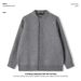 "Men's Plaid Patchwork Knit Cardigan – Oversized Layering Sweater (Autumn Vintage Style, Relaxed Fit, Distressed Texture, Unisex Appeal)"_viptrois.com