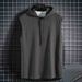 Men's Sleeveless T-Shirt Summer Style Trendy Hooded Vest Short-Sleeved Unisex Hoodie for Outdoor & Sport Wear_viptrois.com