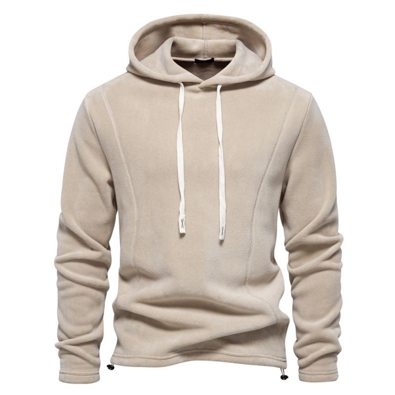 Men's Clothing Men's Fleece Half-Zip Pullover Sweatshirt - Stand Collar, Long Sleeve, Casual & Stylish (HD08/HD09, Multiple Colors & Sizes)_viptrois.com