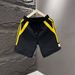 Summer Trendy Men's Patchwork Casual Shorts Breathable Loose Fit Five Point Beach Sports Pants_viptrois.com