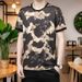 Summer Ice Silk Short New T-shirt Breathable Men's Casual Round Neck Loose Thin Style Trendy Printed Half Sleeve Top_viptrois.com
