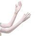 Summer long ice silk sunscreen gloves women's summer anti-ultraviolet sleeves outdoor travel nylon flip cool feeling ice sleeves_viptrois.com