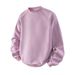 Men's Heavyweight Air Cotton Crewneck Sweatshirt - Drop Shoulder Long Sleeve T-shirt, Casual Relaxed Fit, Soft & Breathable, Multiple Colors_viptrois.com