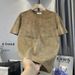 Trendy Brand Men's Tie Dye Distressed Short Sleeve T-Shirt Slim Fit Style Summer Top Casual Male Wear_viptrois.com