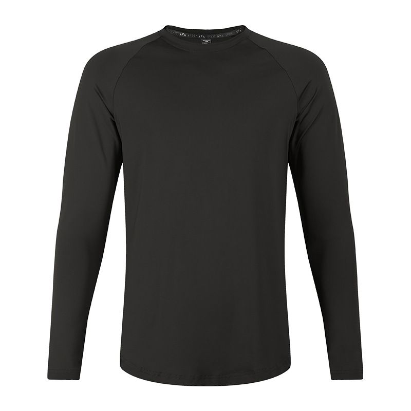 Men's Clothing Long Sleeved T Shirt Sports Running Bottom Training Quick Drying Top Thin Autumn_viptrois.com