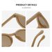 New Fashion Round Frame Sunglasses - High-End UV Protection & Sun Shield (Stylish Personality Glasses)_viptrois.com