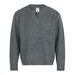 G215 High-End Neutral Simple Sweater Old Money Style Design Trendy Men's Loose Long Sleeve Knitwear_viptrois.com